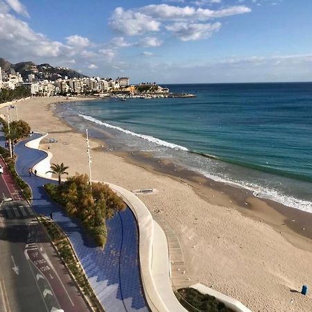Los Fernandos, 1St Line Beachfront Poniente, 2 Bedroom Apartment Ocean Terrace Benidorm Exterior photo